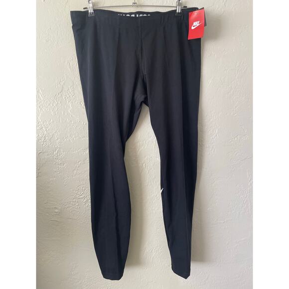 NWT Nike Essential Plus Size Leggings Athletisure Stretch Workout Gym Fitness 1X - Picture 5 of 12